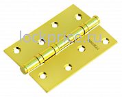 Картинка Петля Morelli стальная универсальная MS 100X70X2.5-4BB PG Цвет - Золото